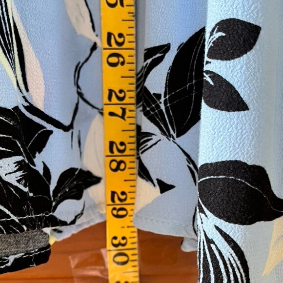 Blue Floral Free People Peasant Top, S/P - Picture 4 of 8